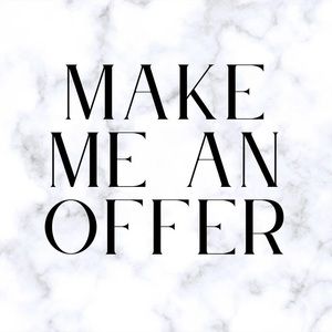 Feel free to make an offer!